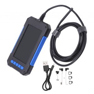 XYONG Endoscope industriel HD P40 5,5 mm avec ecran 4,3 pouces, etanche, pour l'entretien des canalisations electriques, bleu, 2 m - Neuf