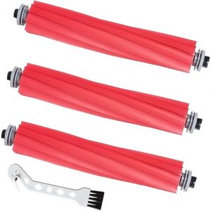 Brosse Principale de Rechange pour S7/S7+/S7 MaxV/S7 MaxV Plus/Q7/Q7 Max/Q7 Max+/Q5/Q5+/G10S/G10S PRO/T7S Robot Aspirateur,Accessoires avec brosse de nettoyage (3 Pièces) - Neuf