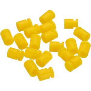 Sansh-Rc Boules En Caoutchouc Anti-Vibration Pour Contrôleur De Vol F4 F7 Gimbal M3x8mm, Boules D'amortissement, Accessoires Diy Pour Modèles Rc (Jaune), Lot De 20-Trahoo - Neuf