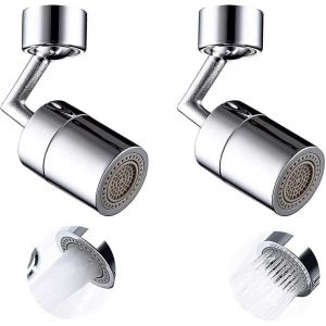 Aérateur de robinet,filtre rotatif réglable,économiseur d'eau,rallonge de robinet de douche pour éviers de cuisine,salle de bain (720) - Neuf