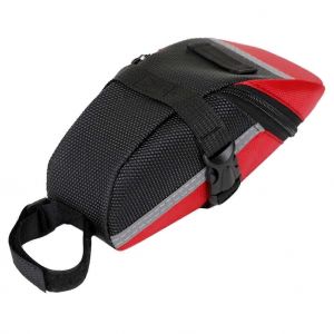 Sacoche De Cadre, Sacoche De Selle, Sacoche De Selle De Velo, Sacs De Rangement, Sac De Scooter Electrique, Cyclisme, Rouge - Neuf