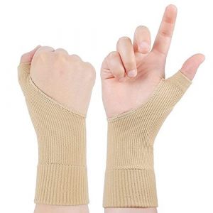 Paire De Thérapie De Poignet Gants, Respirant Protecteur De Poignet Pour Le Syndrome Du Tunnel Carpien, Gel Orthèse De Poignet Pour Le Poignet, L'arthrose, Le Soulagement De La Douleur De Poignée - Neuf