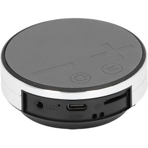 Haut-Parleur À Conduction Osseuse Étanche, Haut-Parleur Stéréo À Conduction Osseuse, Boîtier En Aluminium Pour La Maison (Silver)[Z869] - Neuf