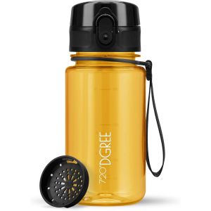Gourde,Bouteille D¿Eau ¿Uberbottle¿ +Tamis-Fruits-350ml,500ml,650ml,1l,1,5l,2l-Sans Bpa,Étanche,Anti-Fuite, ,Légère-Idéal Pour École,Sport,Fitness,Gym,Travail.[I682] - Neuf