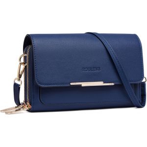 TZF-Sac T&eacute;l&eacute;phone Portable Femme - Petit Sac Bandouli&egrave;re Femme - Sac &agrave; Bandouli&egrave;re Femme en Cuir PU - Sac &Agrave; Bandouli&egrave;re Petit avec R&eacute;glables Bandouli&egrave;re - Neuf
