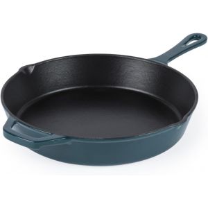 Subzonal-Chester Po&ecirc;le &Agrave; Frire En Fonte - Po&ecirc;le Universelle De 26cm, Convient Au Four Jusqu'&agrave; 240&deg;C, Griller, Frire & Saisir, De La Plaque Au Four &Agrave; La Table Cocotte, Compatible Induction, Sans Pfas - Neuf