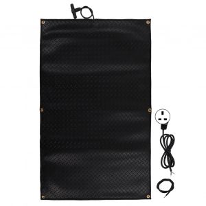 XYONG Tapis de deneigement 240 W, etanche IP64, sur et stable, chauffant, pour exterieur residentiel, prise britannique 220-240 V - Neuf