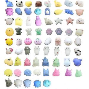 20pcs Mochi Animaux Jouets Mochi Cat Stress Relief Jouets Mochi Animaux - Neuf
