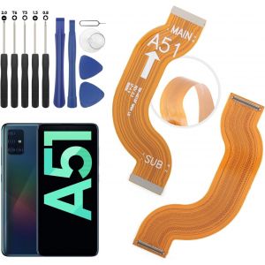 ChenQuanSarl-Lcd &Eacute;cran Carte M&egrave;re C&acirc;ble Flexible Pour Samsung Galaxy A51 A515F Carte M&egrave;re De Recharge Lcd C&acirc;ble Flexible Remplacement Pour Connecter La Carte M&egrave;re, Avec Outils - Neuf