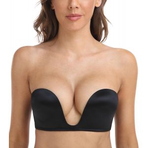 Nbgcm-Soutien-Gorge Pour Femme Sans Bretelles Push Up U Sans Bretelles Rembourré Sans Dos - Neuf
