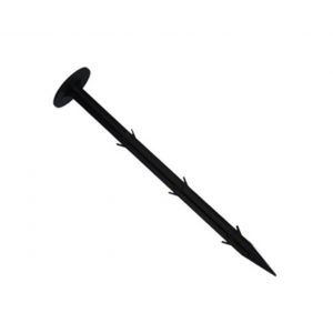 Lot de 100 piquets d'ancrage de 20 cm pour rev&ecirc;tement de sol, pour tissus et filets paysagers - Neuf