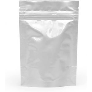 Kal-Evergreen Goods 50pcs Sacs De Conservation Des Aliments En Feuille D'aluminium (90 X 130 Mm) | Sachets R&eacute;utilisables, Thermoscellables, Sacs &Agrave; Fermeture &Eacute;clair Avec Encoche De D&eacute;chirure - Neuf