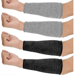 4 Paires De Protège-Bras Pour La Peau Fine Et Les Ecchymoses Protège-Bras Résistants À La Chaleur Protège-Bras De Protection Pour Femmes Hommes Cuisine Jardinage - Neuf
