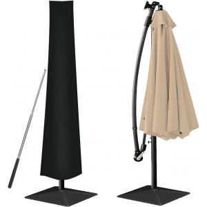 Housse De Parasol Imperm&eacute;able Pour Parasol D&eacute;port&eacute; - Housse De Parasol De Jardin Pour Parasol D'ext&eacute;rieur - Neuf