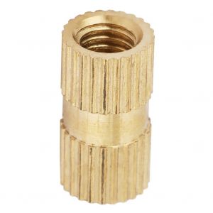 Ecrou molete en cuivre a extremite fermee de 5 mm, accessoire de fixation, ensemble d'ecrous moletes integres (M5 x 12) - Neuf