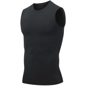 Slep-Débardeur De Compression Sport Homme Gainant Maillot De Corps Amincissant Ventre Plat Minceur Sous-Vêtements - Neuf