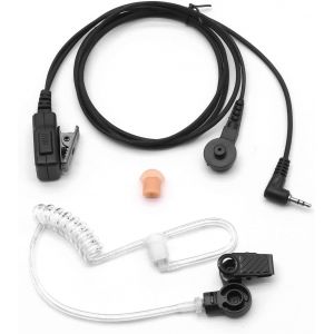 Casque &Eacute;couteur Oreillette Compatible avec Motorola TLKR Radio Talkabout XT180 XTR446 T5 T6 T7 T8 T50 T60 T62 T80 T80Extreme T82 T82 Extreme T92 Talkie Walkie Tube Acoustique 1-Pin 2,5mm - Neuf