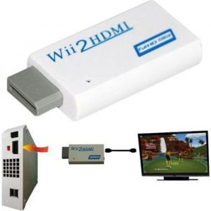 Mini Convertisseur Adaptateur Wii HDMI 720P - 1080P HD Audio Upscaling*SQ - Neuf