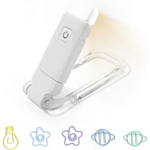 X Lampe De Lecture Pliable Usb, Petite Et Légère, Protection Des Yeux, Sûre Et Durable, Accessoires De Lecture De Nuit, Petite Lampe De Lecture - Neuf