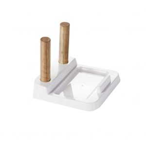 Hjlian Egouttoir A Vaisselle En Abs, Egouttoir A Vaisselle, Organisateur De Couvercles De Casseroles, Etagere De Rangement Amovible, Outil De Cuisine - Neuf
