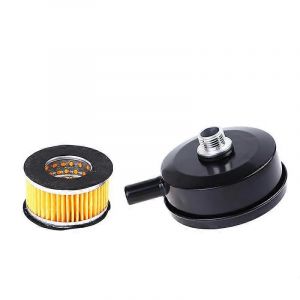 Pièces de compresseur d'air de 20 mm Filtre d'admission de compresseur d'air en métal Silencieux de silencieux 1/2BSP Pièces pneumatiques - Neuf