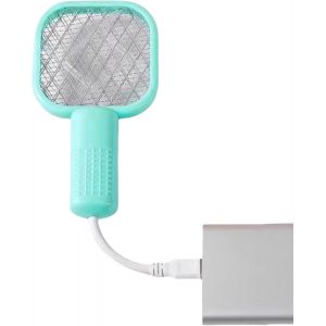 Raquette &Eacute;lectrique Anti-Mouches | Zappeur D'insectes &Eacute;lectrique,Grille De S&eacute;curit&eacute; Pour Int&eacute;rieur Jardin Terrasse Patio Camping Cuisine - Neuf