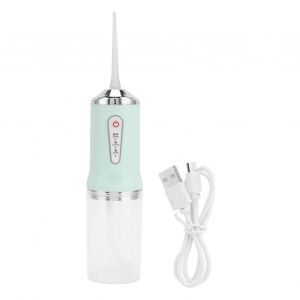 Irrigateur Dentaire Portable, Nettoyeur De Tartre Dentaire Professionnel, Eliminateur De Tartre Dentaire, Vert Clair - Neuf