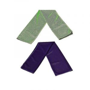 2 Pcs Quick Dry Towel Fitness Sports Microfibre Refroidissement Serviette Sports Fournitures Pour La Course En Plein Air Camping Yoga Gym (Couleur Al&eacute;atoire) -- - Neuf