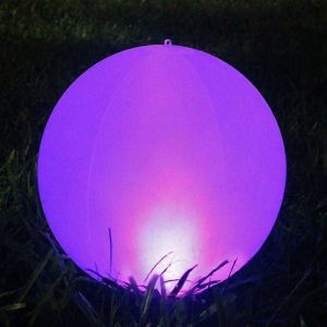 Promotion d'hiver,Lumières solaires extérieures,Lumières de boule à énergie solaire LED,Lumières flottantes étanches pour la lumière solaire changeante de couleur extérieure,Décor de fête,Caca - Neuf