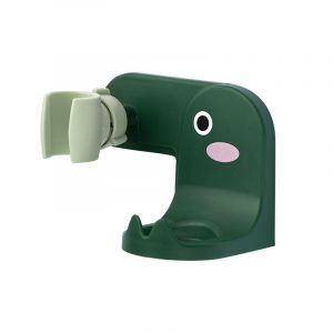 Support de douche universel réglable, sans perforation, pour pommeau de douche de salle de bain, 1 pièce, vert - Neuf