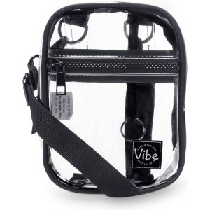 SJZG-Sac À Bandoulière 5 En 1 Pour Homme Et Femme - Multi-Usage En Polyester Recyclé - Sac Banane, Transparent, Small, Sac À Bandoulière - Neuf