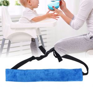 Hjlian Chaise De Salle A Manger Portable Pliable Et Lavable Avec Ceinture De Securite Pour Chaise Haute - Neuf