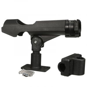 Support De Canne À Pêche, Support Rotatif Multifonction Pour Canne À Pêche, Support De Poteau Latéral Réglable, Accessoires Pour Bateau Et Kayak, Réglable Et Rotatif À 360° - Neuf