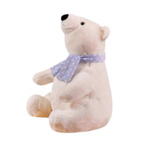 Peluche Ours Polaire Blanc En Peluche Pour Decoration De Canape D'anniversaire 25 Cm - Neuf