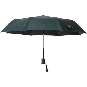 Parapluie, Parapluie Et Parapluie &Agrave; Double Couverture R&eacute;sistant Aux Intemp&eacute;ries Et Coupe-Vent, Poign&eacute;e Ergonomique, Ouverture Manuelle, Convient Aux Hommes Et Aux Femmes Avec Bagage (Noir) - Neuf