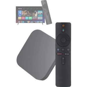 VornixorSarlshop-T&eacute;l&eacute;commande pour Xiaomi Mi Box S, Remplacement T&eacute;l&eacute;commande pour Xiaomi Mi Box S XMRM-006 avec Bluetooth Vocale Fonction - Neuf