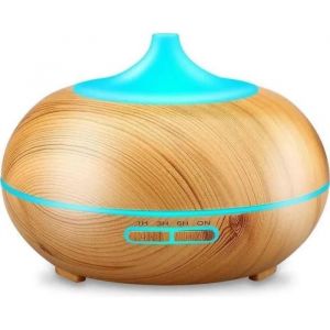 Diffuseur d'Huiles Essentielles 300ml Humidificateur d'air Portable Ultrasonique Brume Fraîche Arôme Diffuseur de Parfum Electrique - Neuf