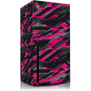 Film de protection autocollant pour console de jeux-En vinyle-Anti-rayures-Ajustement parfait-Rose fluo - Neuf