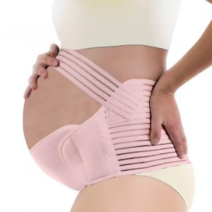 Ceinture De Soutien De Grossesse, Ceinture De Maternit&eacute; Douce, Extensible Et Respirante Pour Soutenir Le Ventre Pendant La Grossesse - Neuf