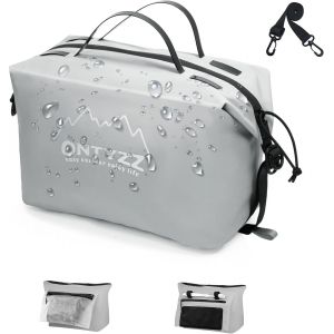 Trousse de Toilette Homme Voyage Imperm&eacute;able &agrave; l'eau L&eacute;ger Pliable Grandes Trousse Toilette Organisateur de Voyage avec Poign&eacute;e & Sangle Femmes Sac &agrave; Cosm&eacute;tiques - Neuf