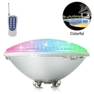 &Eacute;clairage De Piscine Led, Projecteur Par56 Rgb 18 W. Projecteur Subaquatique Avec T&eacute;l&eacute;commande, Lampe De Piscine &Eacute;tanche 12 V Ac/Dc Ip68. - Neuf