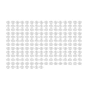 200 patins en caoutchouc auto-adh&eacute;sifs pour meubles, armoires, portes et att&eacute;nuation du bruit - Neuf