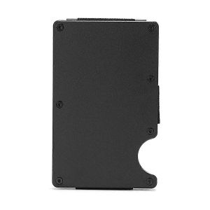 Portefeuille simple pour hommes - Porte-carte de visite en m&eacute;tal Portefeuille Money Clip - Maintien de carte en aluminium - Neuf