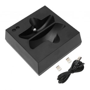 Station De Charge Pour Vr2, Indicateur Led, Charge Rapide, Station De Charge Avec 2 Ports Magnetiques De Type C Pour Ps5 Vr2 - Neuf