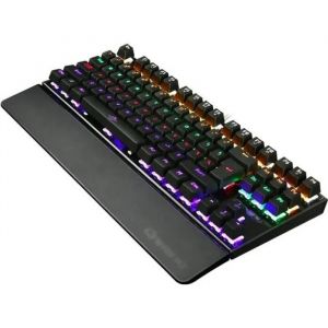 Clavier Mécanique De Jeu Rétro-Éclairé K28 Clavier De Jeu Filaire Coloré À LED USB Soin Mains Libres Anti-Fantômes 26 Bouton - Neuf