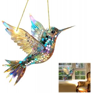 Mevronisshop-Attrape-Soleil Suspendu - En Acrylique - Décoration De Fenêtre - Attrape-Soleil - Pour Fenêtre - Producteur Arc-En-Ciel - Décoration De Fête - Accessoire De Jardin (E) - Neuf