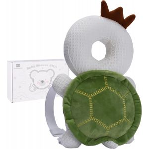 Kalanka-Baby Protection De La T&ecirc;te Oreiller De Soutien Pour La T&ecirc;te Du B&eacute;b&eacute; Doux Et Respirant Oreillers Anti-Chute Pour B&eacute;b&eacute; (Green Turtle) - Neuf
