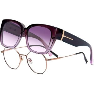 Kalanka-Surlunettes De Soleil Polarisées Homme Femme Lunettes De Soleil Tendance Carrées Unisexe Uv400 Pour La Conduite - Neuf