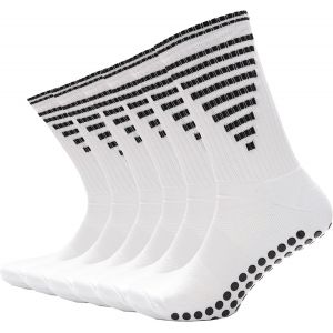 Kalanka-Lot De 3 Paires De Chaussettes Antid&eacute;rapantes Pour Enfants, Football, Gym, Yoga, Course &Agrave; Pied, Trekking, Randonn&eacute;e - Neuf