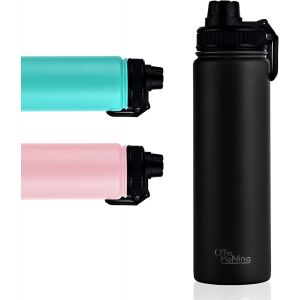 Subzonal-Gourde Isotherme En Acier Inoxydable 750 Ml Bouteille Isotherme &Agrave; Double Paroi L&eacute;g&egrave;re Anti-Fuite Sans Bpa Gourde En Inox Pour Le Travail La Gym Le Camping Le Voyage - Garde Le Froid 16h Le C - Neuf